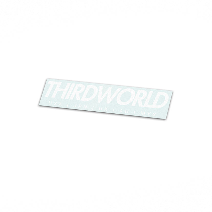 Thirdworld Countries Decal