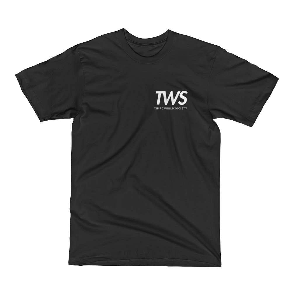 TWS Spine Print Black Tee